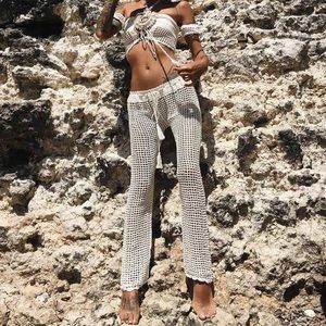 Andi Bagus Bingin Beach Crochet Pant